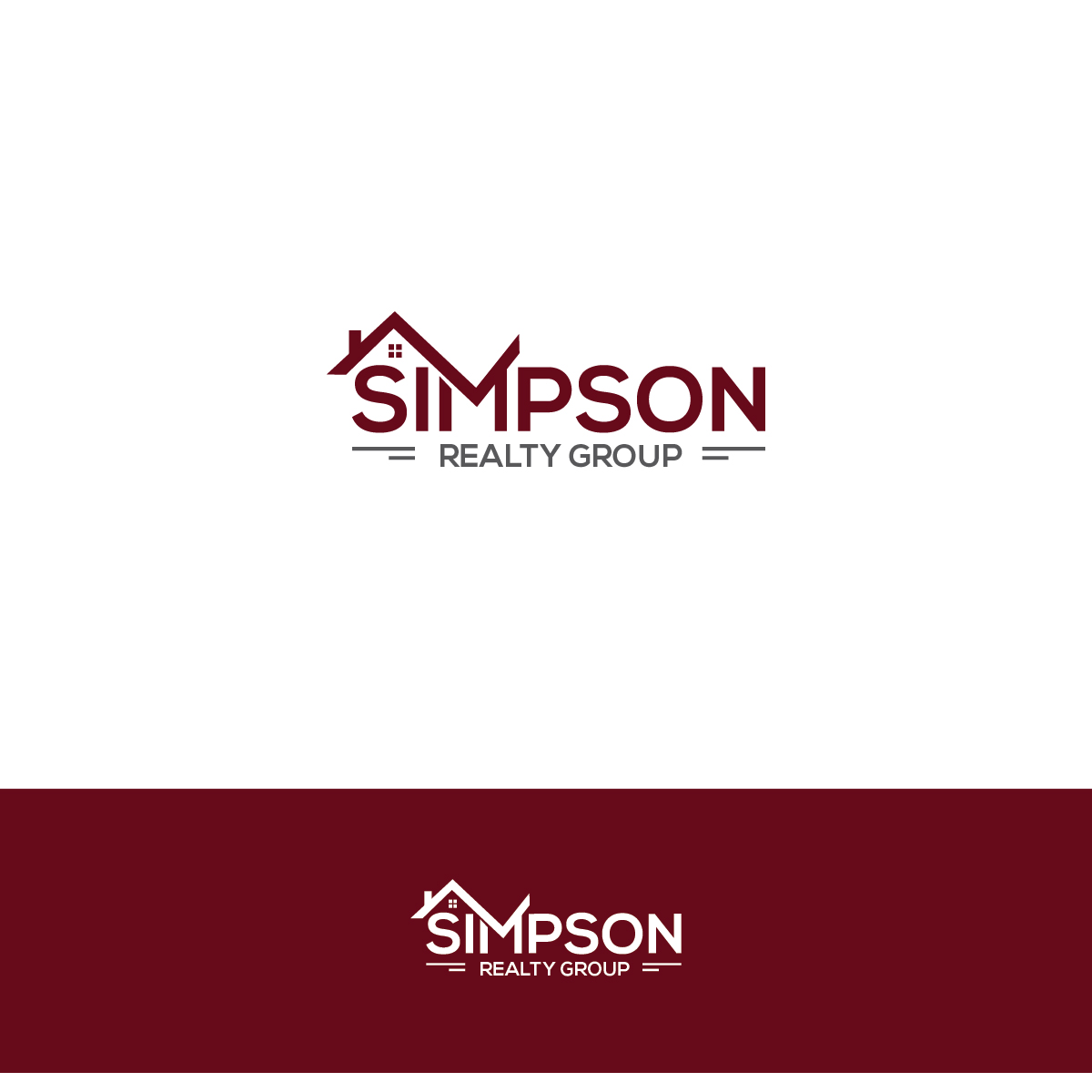 Logo-Design von Deziners Zone für Simpson Realty Group | Design #15662073