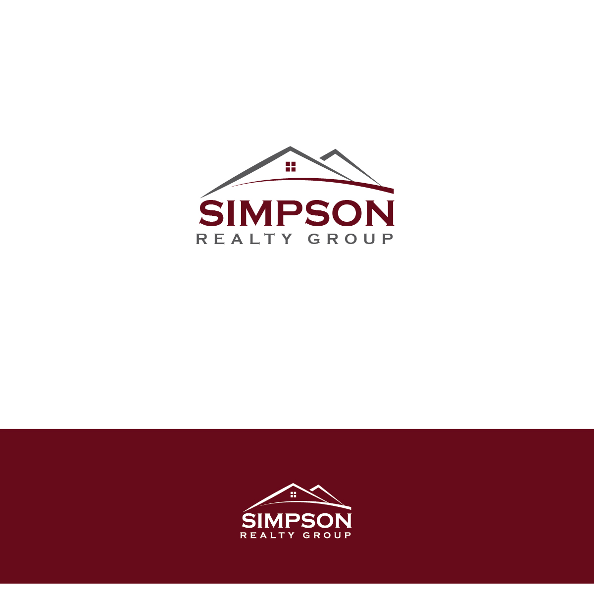 Logo-Design von Deziners Zone für Simpson Realty Group | Design #15662074