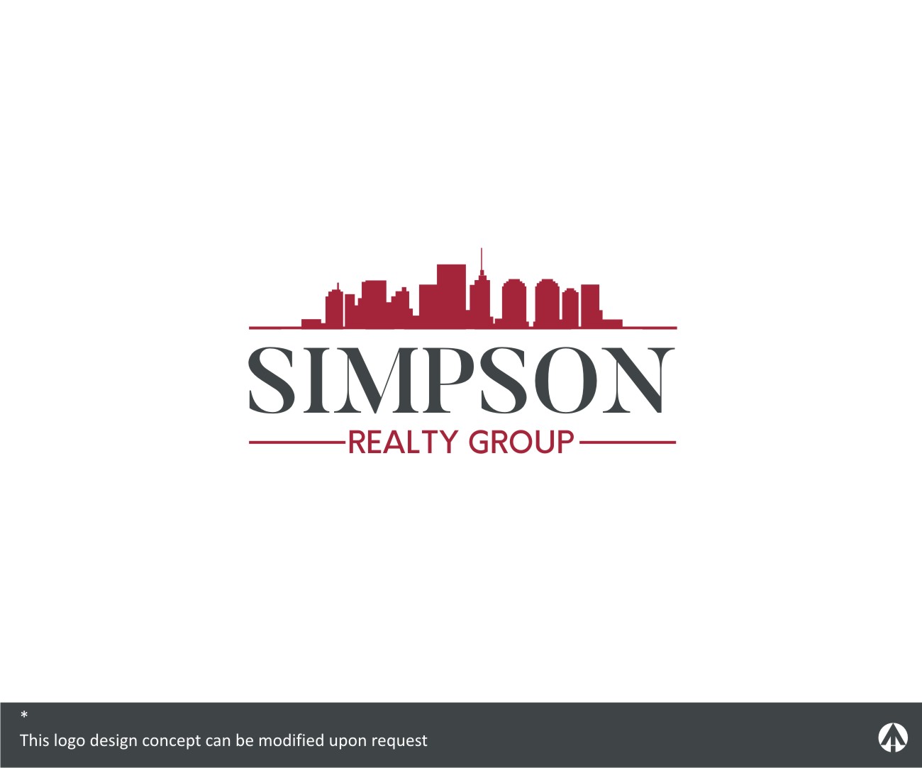 Diseño de Logo por MBARO para Simpson Realty Group | Diseño #14989152