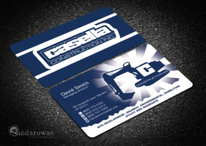 Diseño de Tarjeta de Presentación por Sandaruwan para Casella Construction | Diseño #14914187