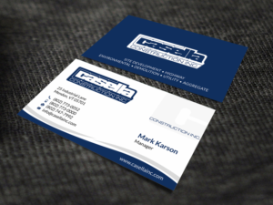 Business Card Design by SKYdesign for Casella Construction | Design: #14956705
