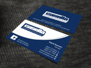 Business Card Design by SKYdesign for Casella Construction | Design: #14956708
