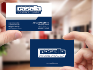 Business Card Design by Creations Box 2015 for Casella Construction | Design: #14924121