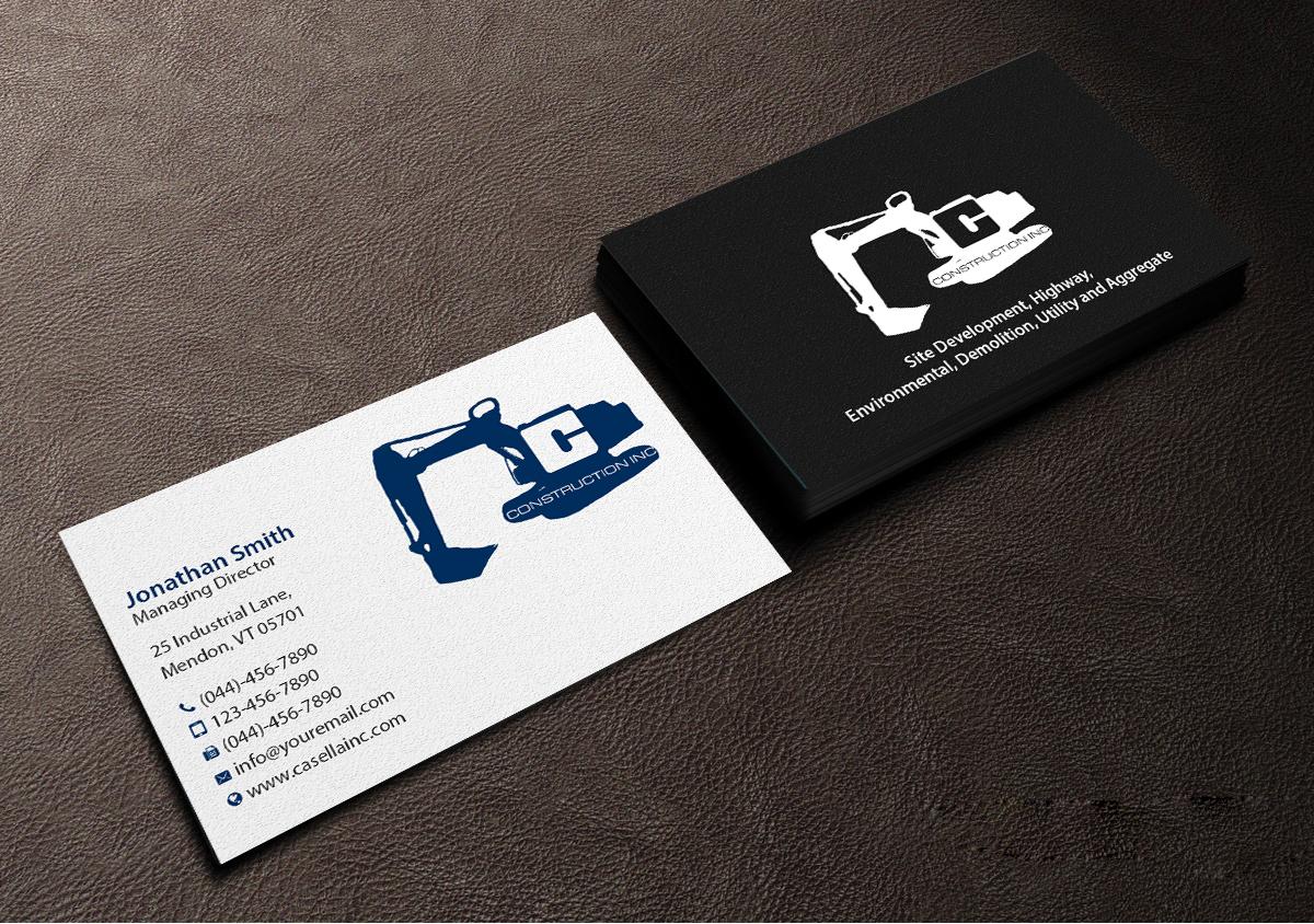 Business Card Design by Creations Box 2015 for Casella Construction | Design #14967982