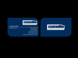 Business Card Design by Creations Box 2015 for Casella Construction | Design: #14967990