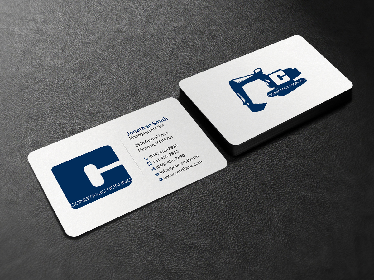 Business Card Design by Creations Box 2015 for Casella Construction | Design #14967996
