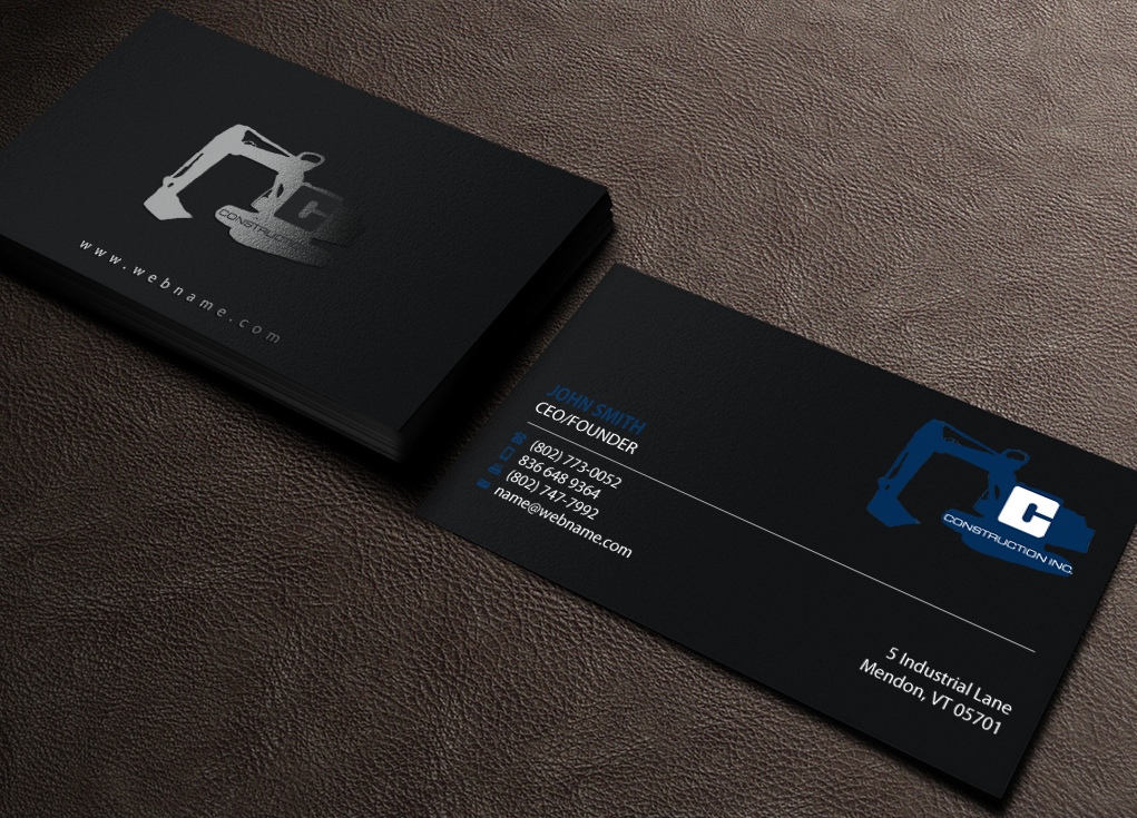 Business Card Design by Brand aid for Casella Construction | Design #14913277