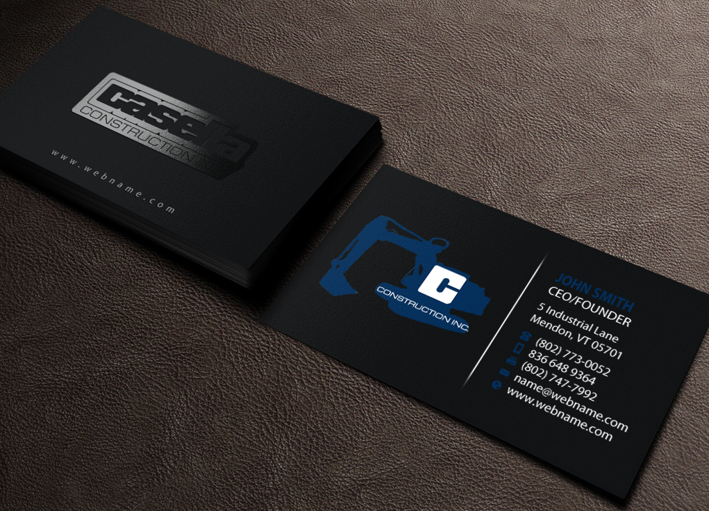 Design de Carte de Visite par Brand aid pour Casella Construction | Design #14913348