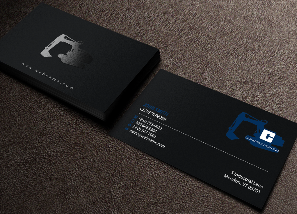 Business Card Design by Brand aid for Casella Construction | Design #14913350