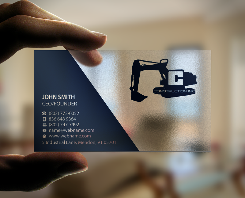 Business Card Design by Brand aid for Casella Construction | Design #14914195