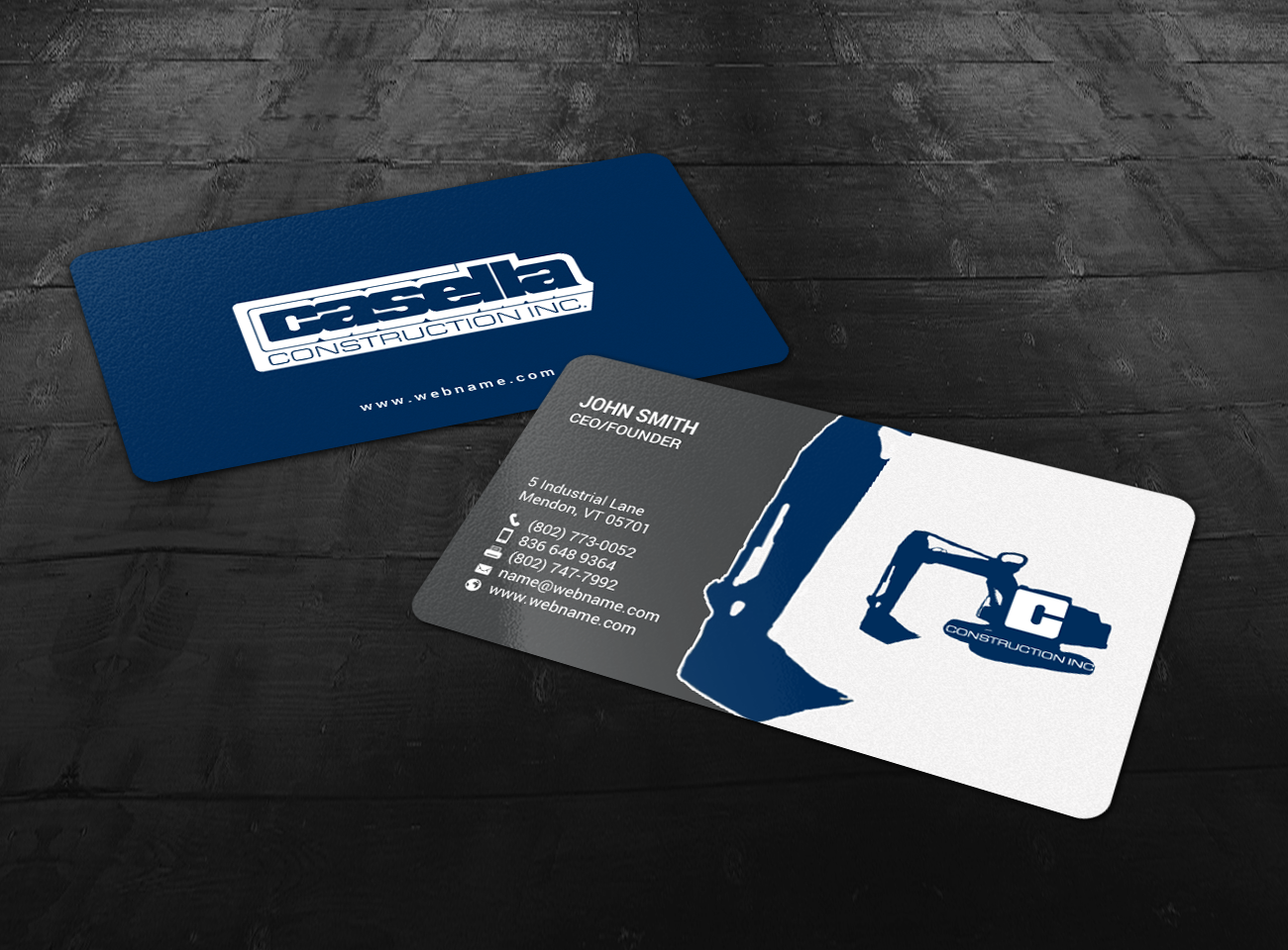 Design de Carte de Visite par chandrayaan.creative pour Casella Construction | Design #14912982