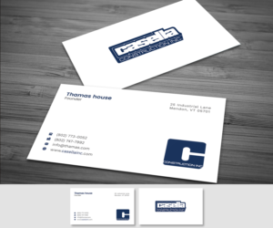Business Card Design by Graphic Flame for Casella Construction | Design: #14931520