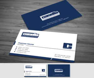 Business Card Design by Graphic Flame for Casella Construction | Design: #14931597