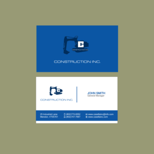 Business Card Design by HR KHAN for Casella Construction | Design: #14939839