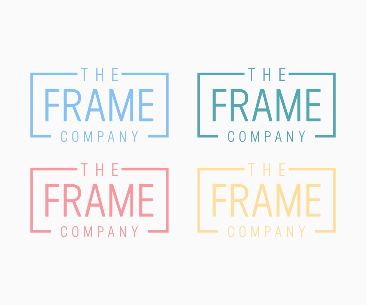 Upmarket, Elegant, It Company Logo Design for The Frame Company OR The