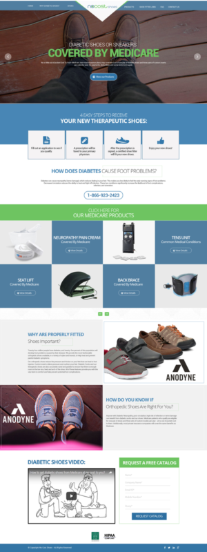 Web Design by Dream Logo Design for this project | Design #14915639