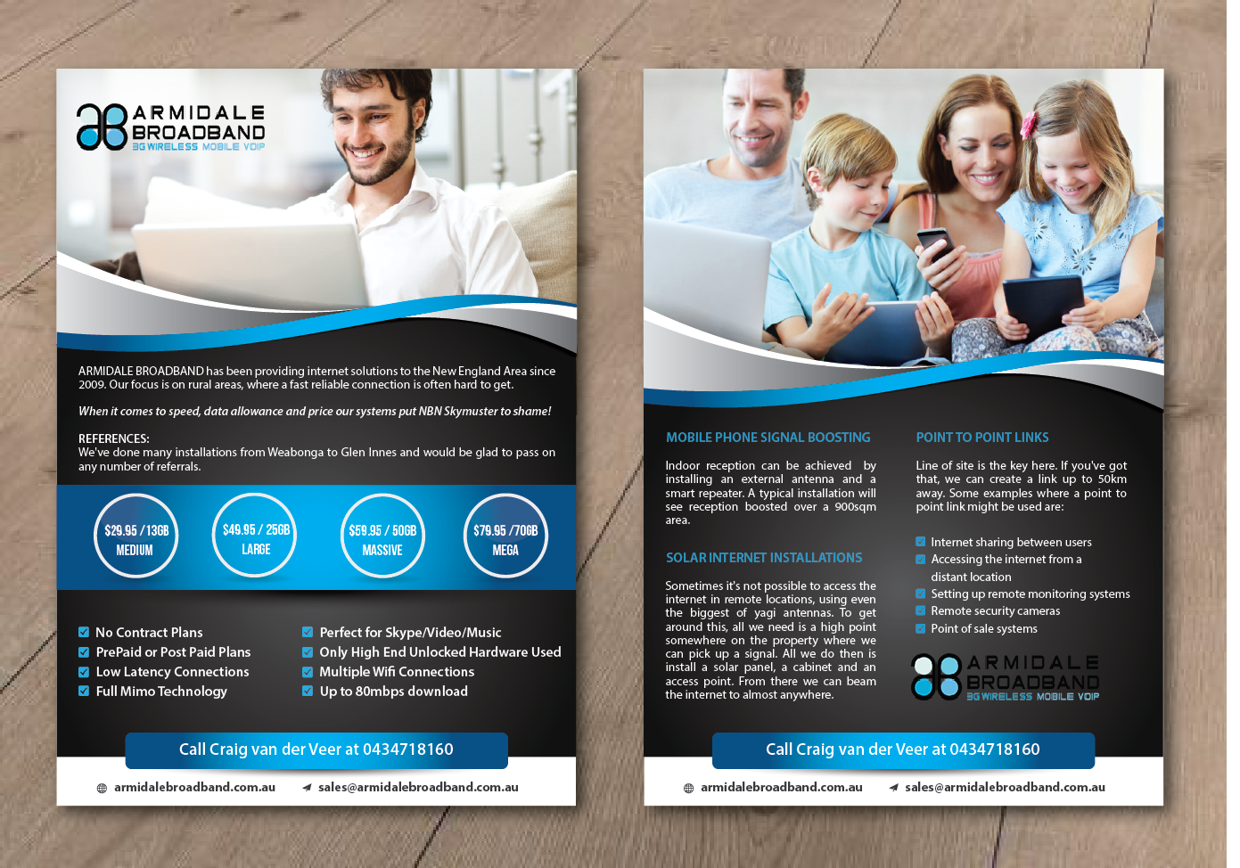 Flyer Design by alex989 for Craig van der Veer | Design #14914497