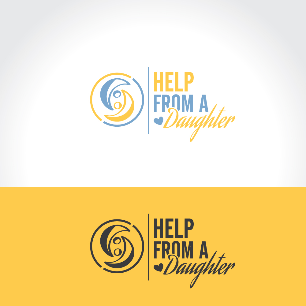 Logo Design by Sujit Banerjee for Help From A Daughter LLC | Design #14943768