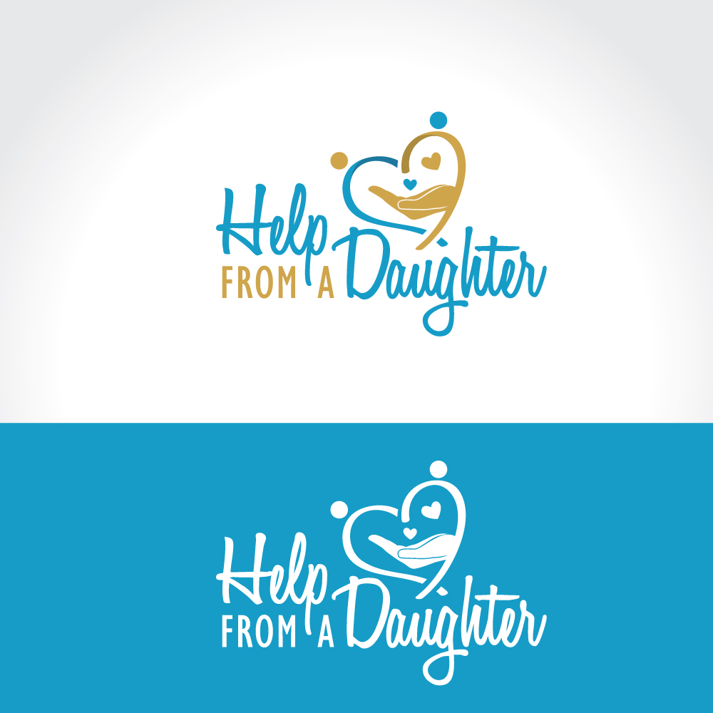Logo Design by Sujit Banerjee for Help From A Daughter LLC | Design #14943769