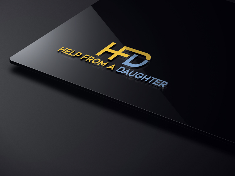 Logo Design by {Backspace} for Help From A Daughter LLC | Design #14942118