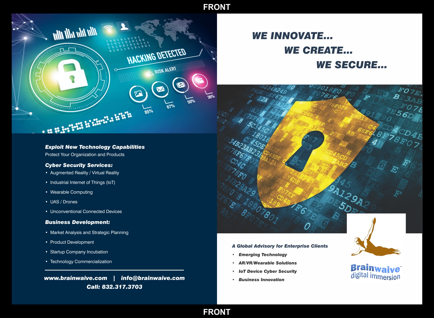 Flyer-Design von amitkaushik1102 für Brainwaive LLC | Design #14901527