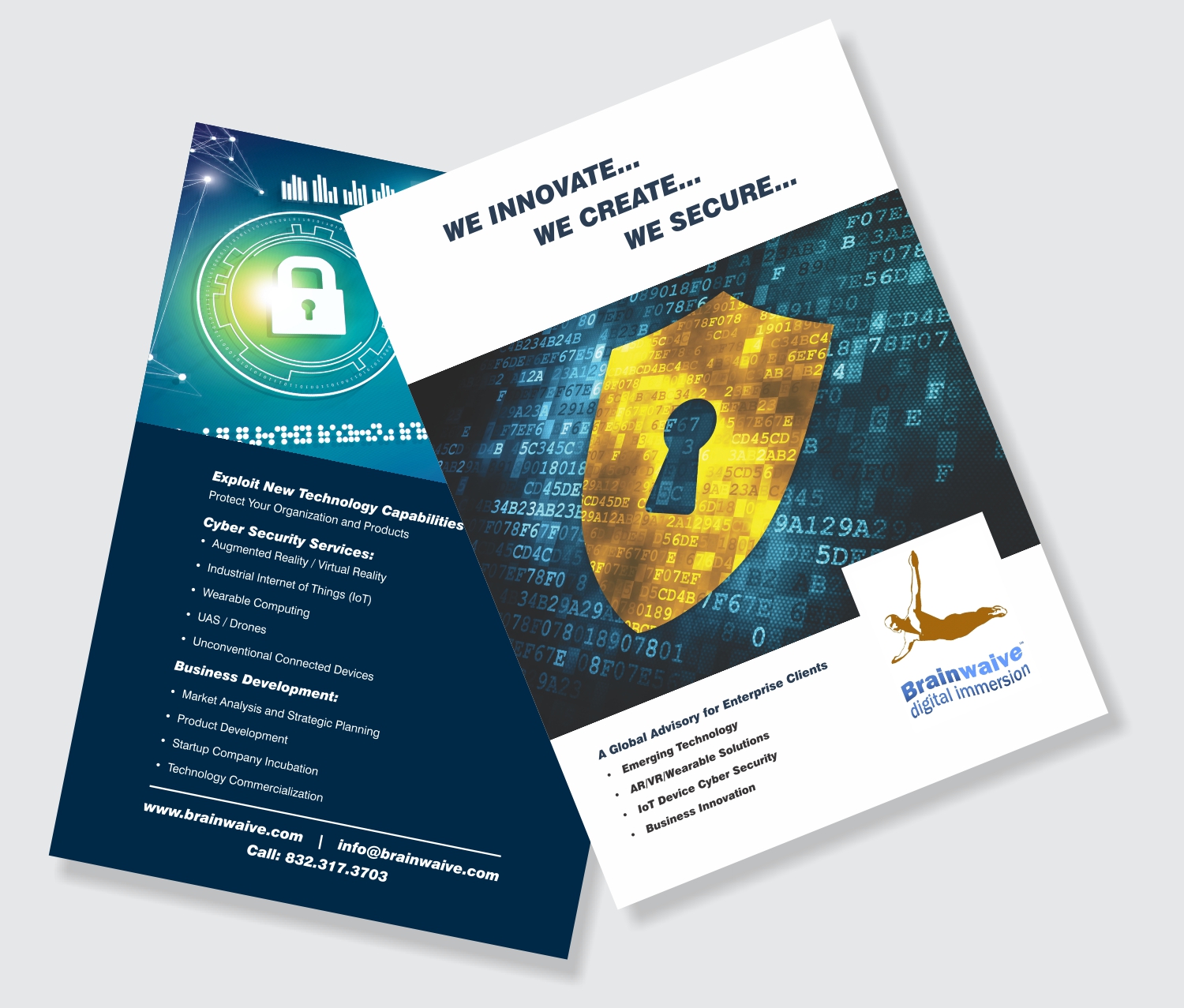 Flyer Design by amitkaushik1102 for Brainwaive LLC | Design #14901766