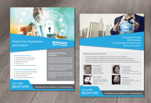Cyber Security Consulting Business Flier | Flyer Design by alex989