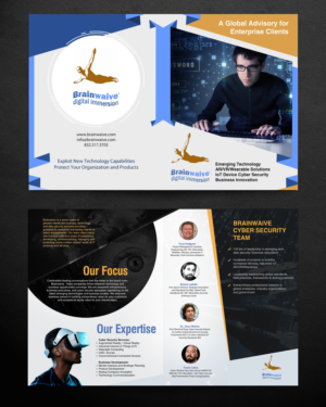 Cyber Security Consulting Business Flier | Flyer Design by Gfx.26™