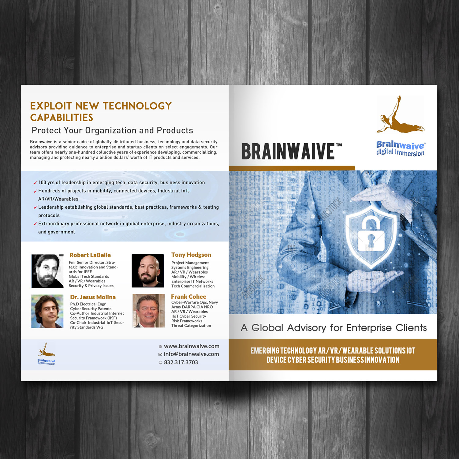 Flyer-Design von creative.bugs für Brainwaive LLC | Design #14900381