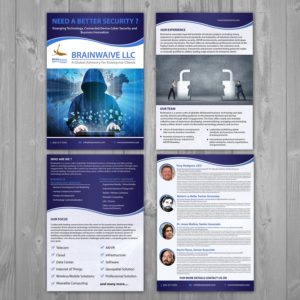Cyber Security Consulting Business Flier | Flyer Design by aspiremedia