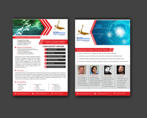 Cyber Security Consulting Business Flier | Flyer-Design von ecorokerz