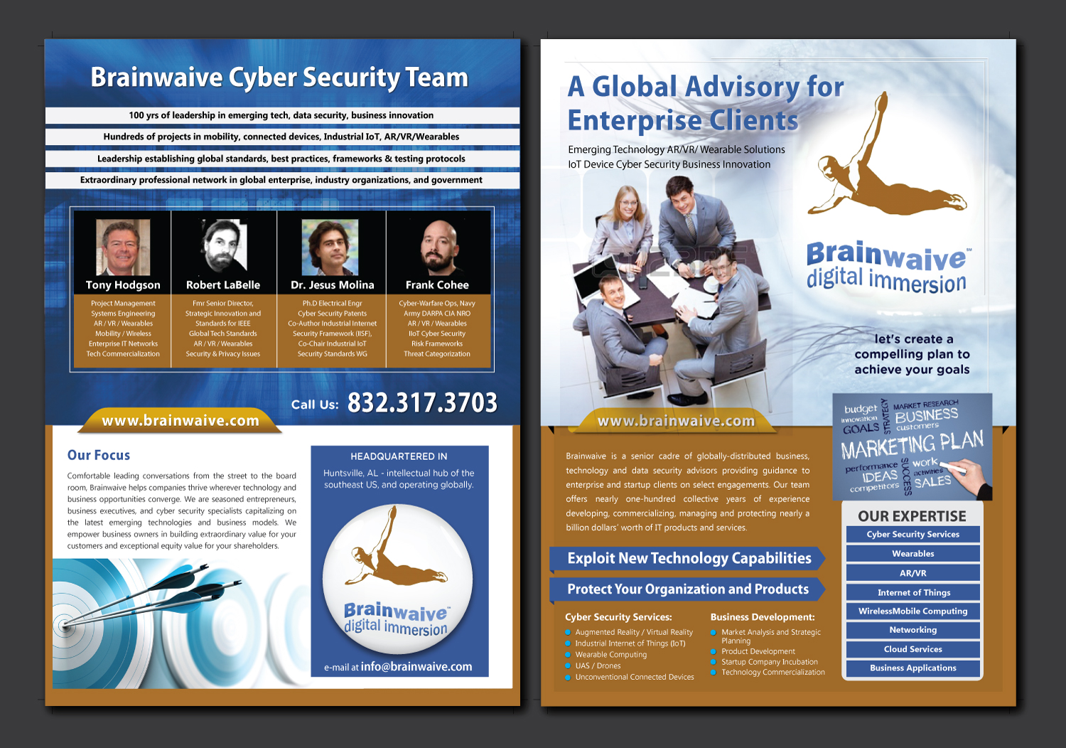 Flyer-Design von meet007 für Brainwaive LLC | Design #14916021