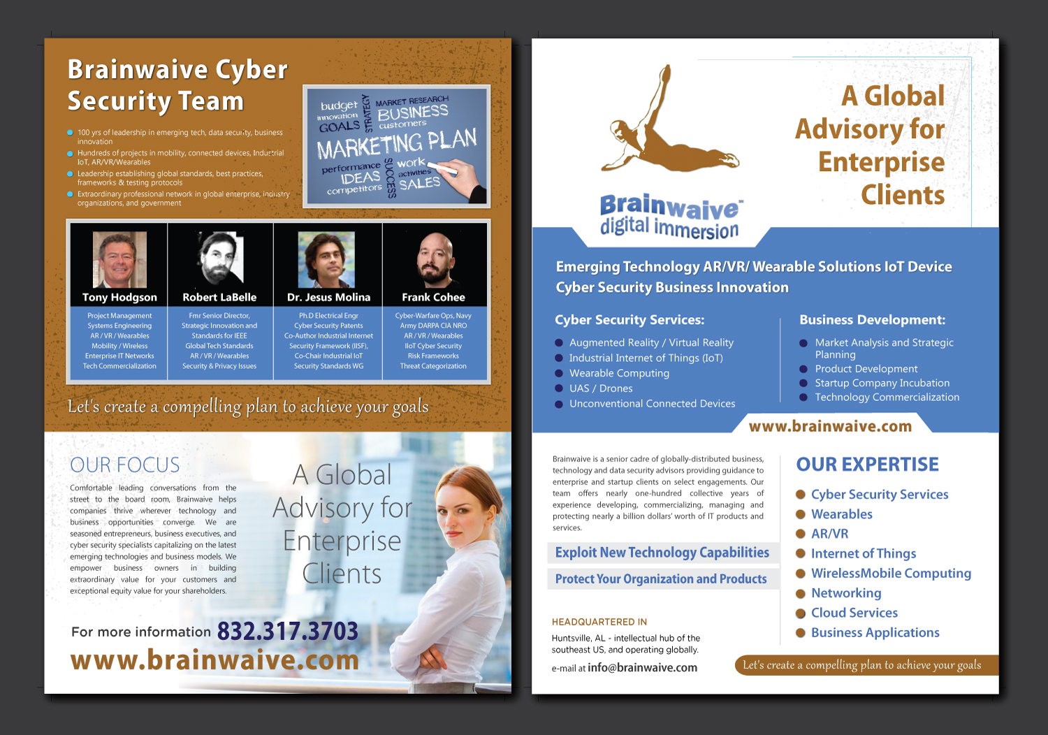 Flyer-Design von meet007 für Brainwaive LLC | Design #14920370