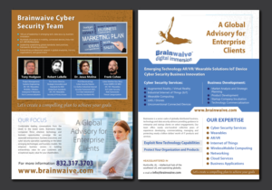 Cyber Security Consulting Business Flier | Flyer Design by meet007