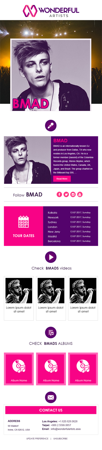 Email Marketing Design by Expert Designer for this project | Design #14998707