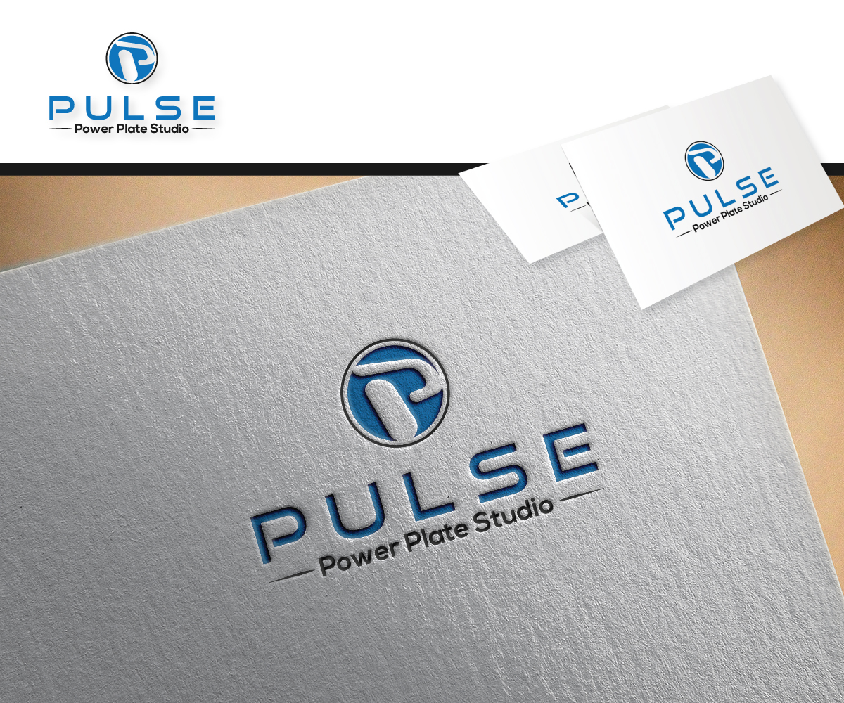 Logo Design by Jawlla for Pulse Power Plate Studio | Design #14906227