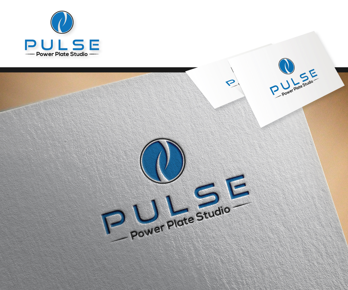 Logo Design by Jawlla for Pulse Power Plate Studio | Design #14916436