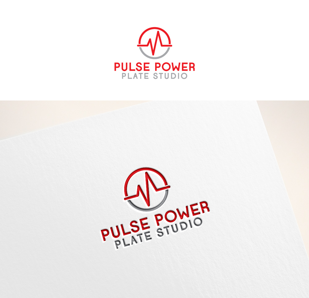 Logo Design by abstraxt for Pulse Power Plate Studio | Design #14907601