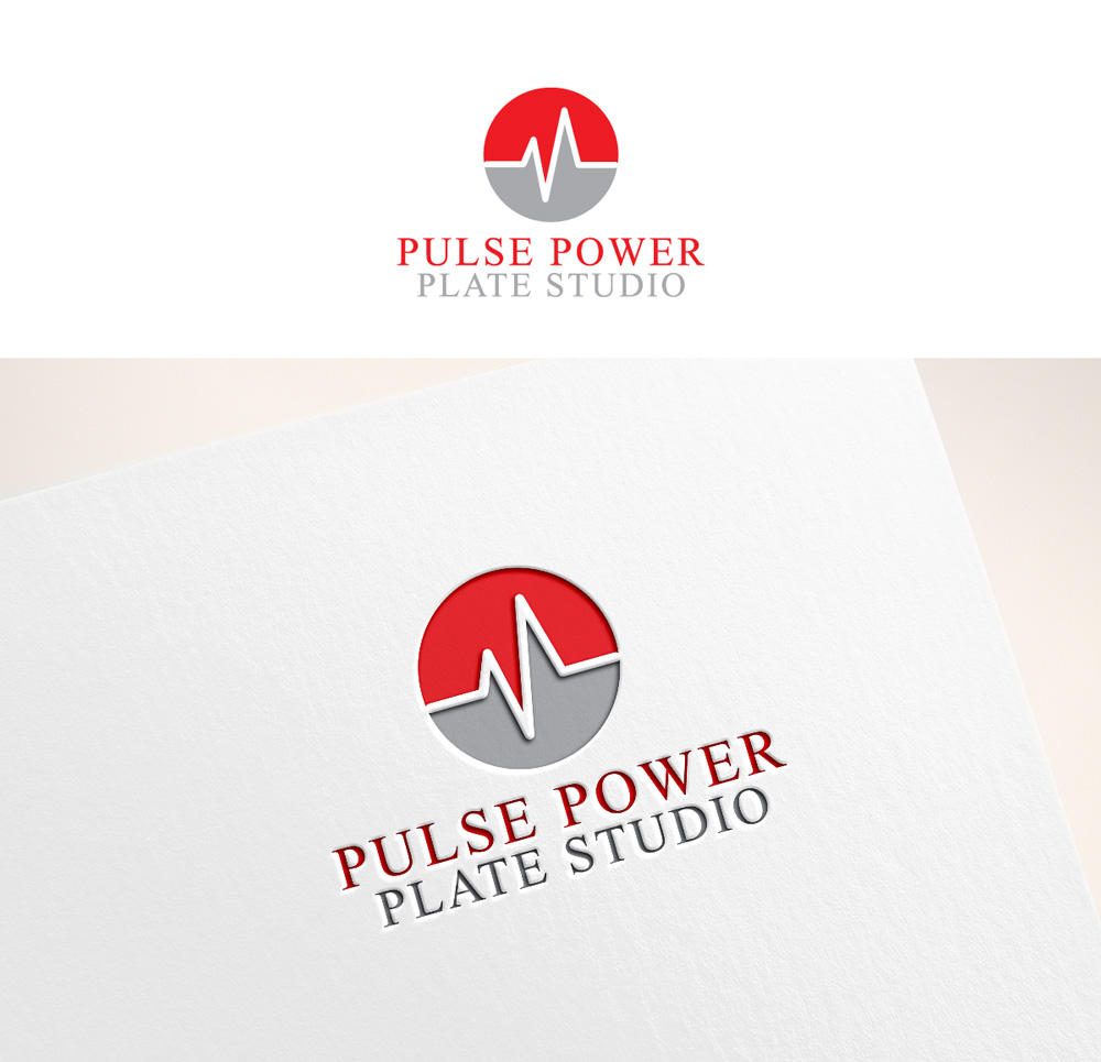 Logo Design by abstraxt for Pulse Power Plate Studio | Design #14907605