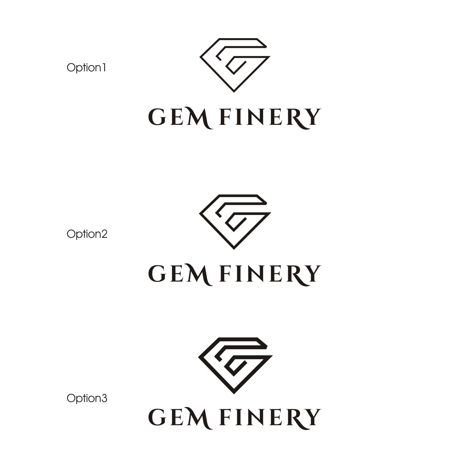 Logo Design by Sushma for GEM Finery | Design #14933195