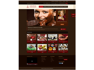 Web Design by Jessi Siriit for Intentional Chocolate, LLC | Design #2585188