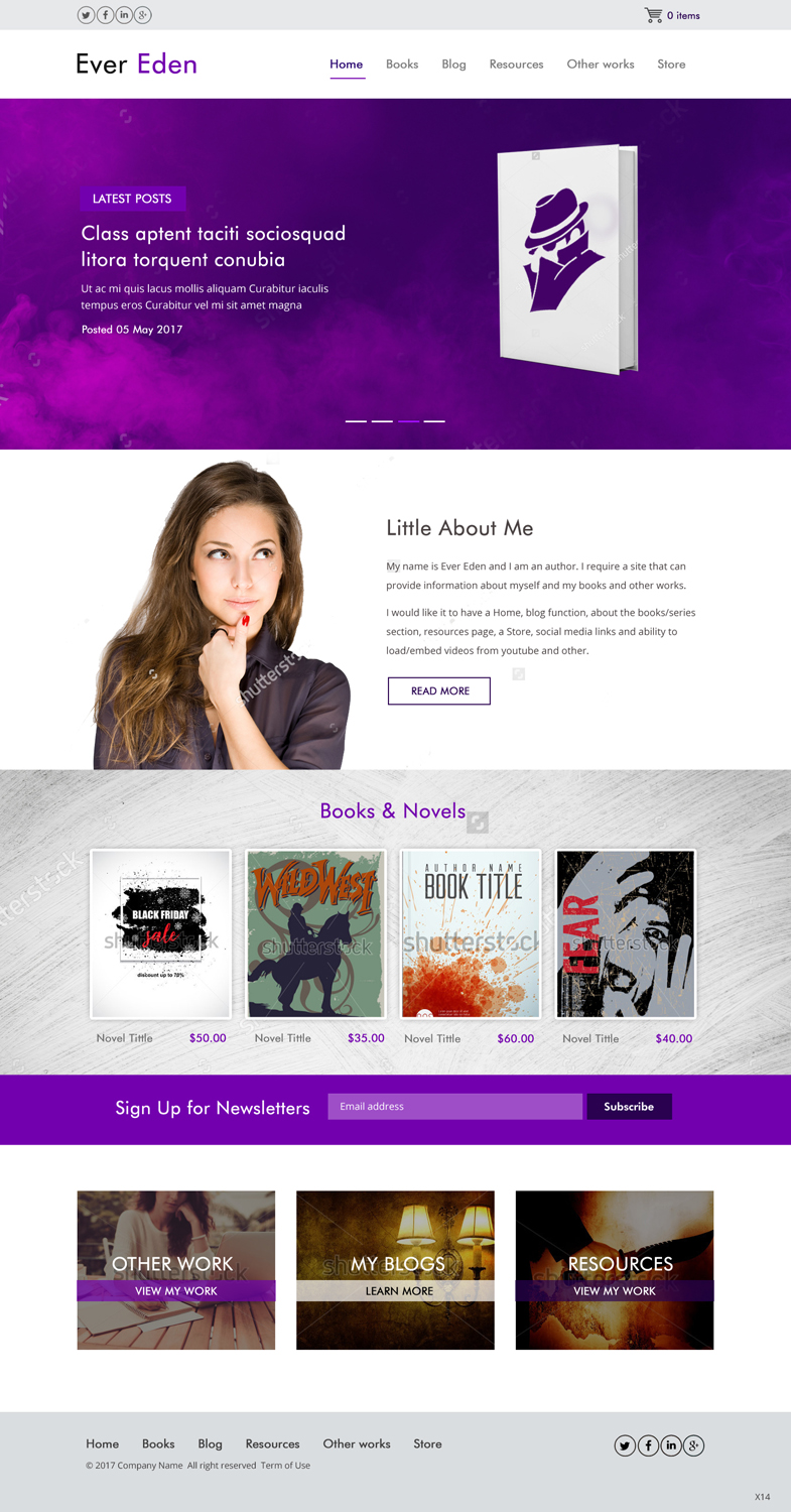 Web Design by pb for this project | Design #14914049