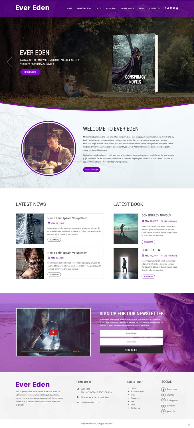 Web Design by pb for this project | Design #14914055