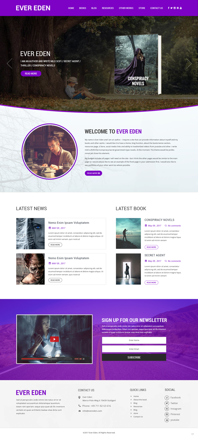 Web Design by pb for this project | Design #14970112