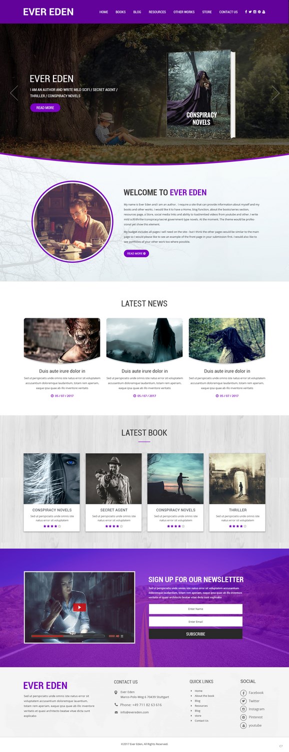 Web Design by pb for this project | Design: #15001187