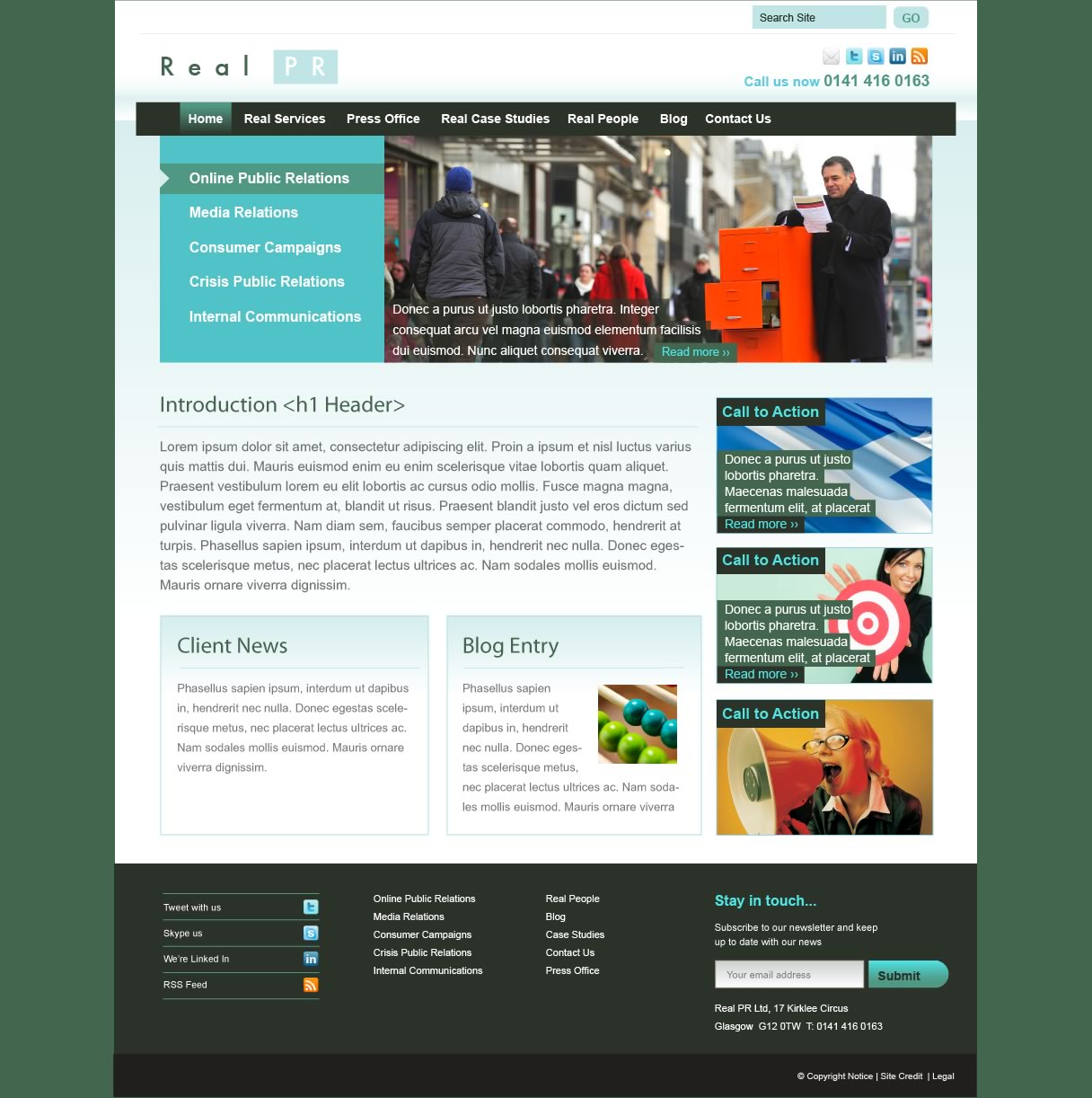 Web-Design von Shirley Balfour für SBP Creative | Design #40143