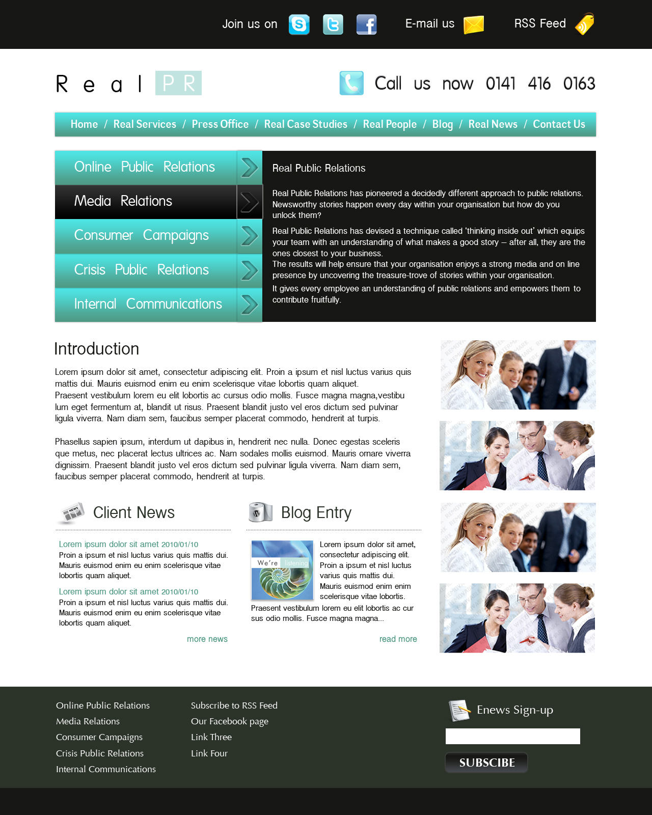 Diseño Web por Lauren para SBP Creative | Diseño #36882