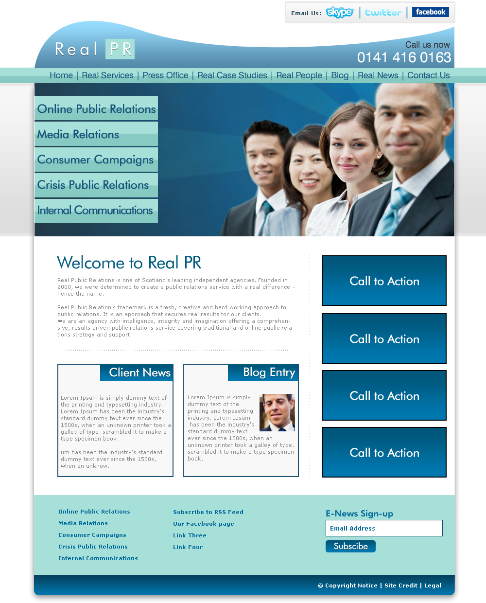 Web Design by LogoDesigns.ae for SBP Creative | Design #36820