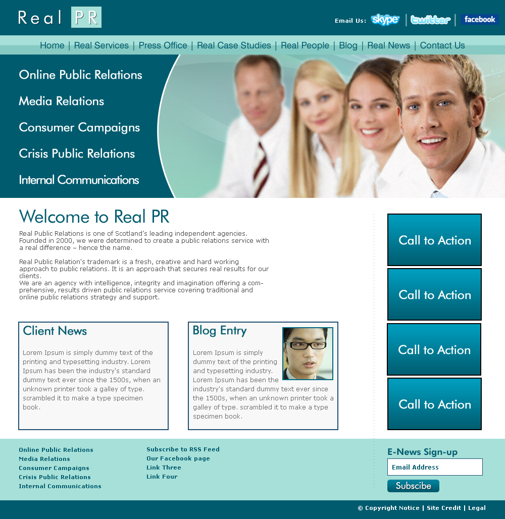 Web Design by LogoDesigns.ae for SBP Creative | Design #37038