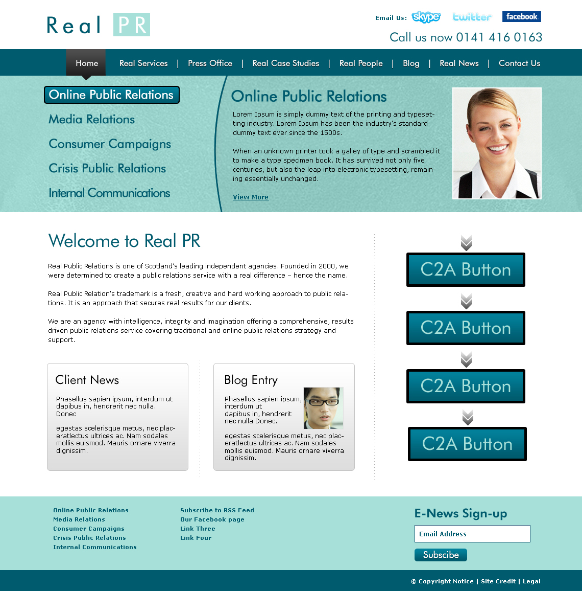 Web Design by LogoDesigns.ae for SBP Creative | Design #37582